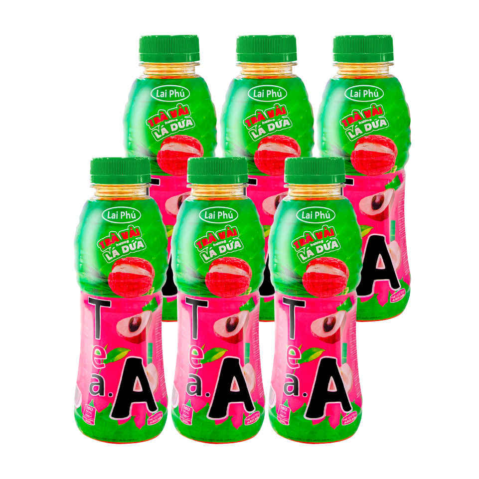 Alternative view of Trà Vải Hương Lá Dứa Tea.A Chai 450ml