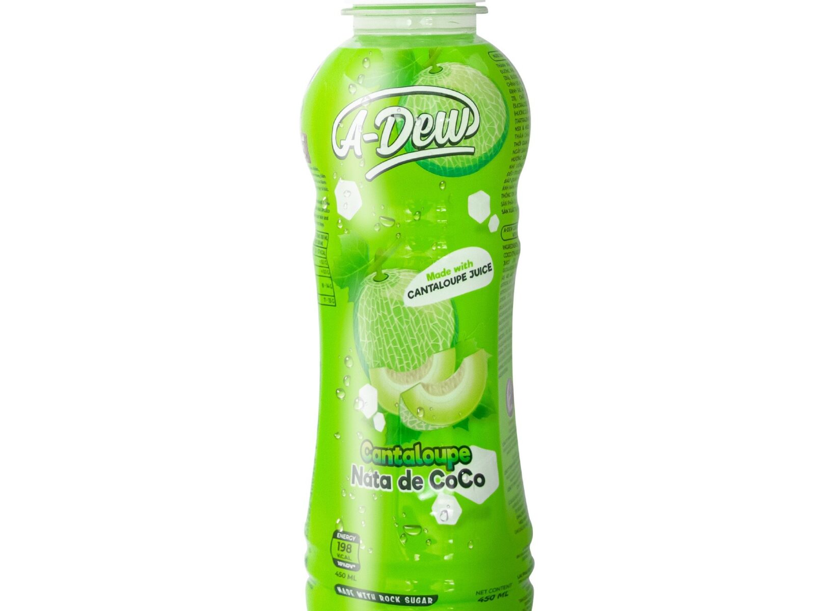 Alternative view of Nước Dưa Lưới Thạch Dừa A-Dew Chai 450ml